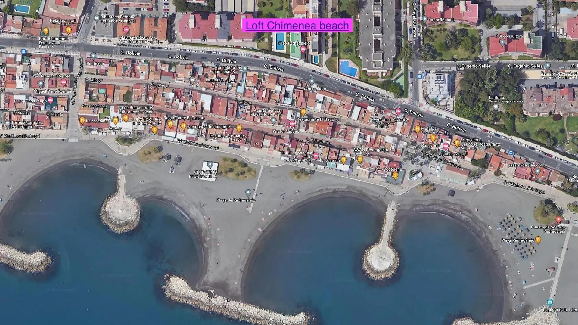 Daire Loft Chimenea Beach Málaga